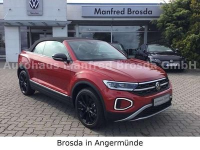 Gebraucht VW T-Roc Cabriolet Style 150 PS (110 kW) 2024 Kings red metallic Cabrio