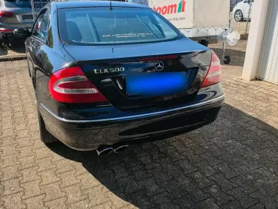 Gebraucht Mercedes CLK500 306 PS (225 kW) 2004 Schwarz Coupé