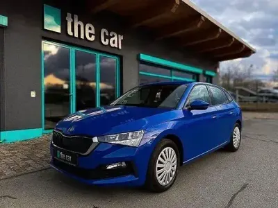 Gebraucht Skoda Scala Cool Plus 95 PS (69 kW) 2023 Blau Kleinwagen