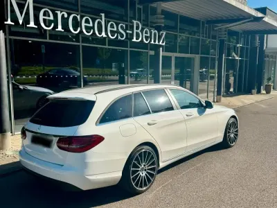 Gebraucht Mercedes C200 160 PS (117 kW) 2018 Weiß Kombi