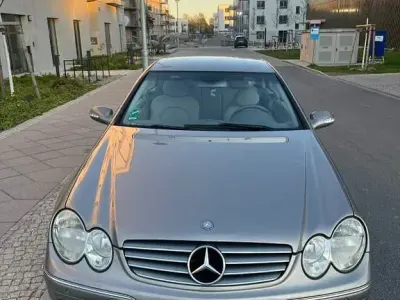 Brugt Mercedes CLK200 Elegance 163 HK (119 kW) 2004 Guld Coupe