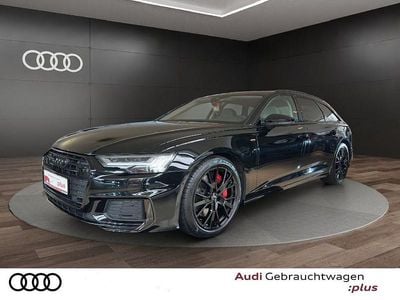 Mythosschwarz metallic Gebraucht 2022 Audi A6 S-Line Kombi | 37.990 € (Guter Preis)