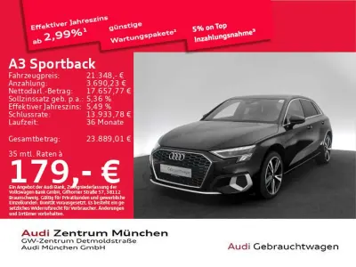 Gebraucht Audi A3 Advanced 204 PS (150 kW) 2023 Brillantschwarz Limousine