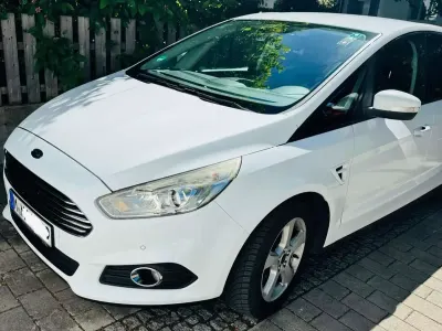 Gebraucht Ford S-MAX S 150 PS (110 kW) 2016 Weiß Van / Kleinbus
