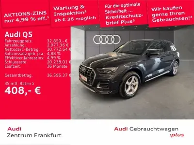 Brugt Audi Q5 Advanced 299 HK (219 kW) 2022 Grå SUV