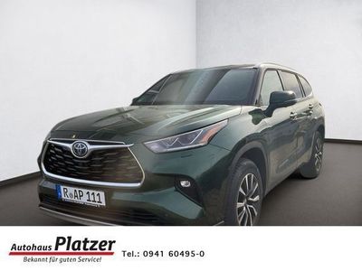 gebraucht Toyota Highlander 2.5 Hybrid Luxury 7-Sitzer Allrad HUD Navi Leder Memory Sitze Soundsystem