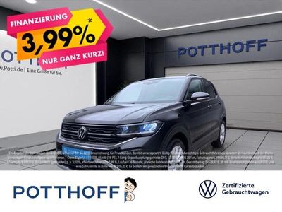 Gebraucht VW T-Cross Goal 95 PS (69 kW) 2025 Schwarz SUV
