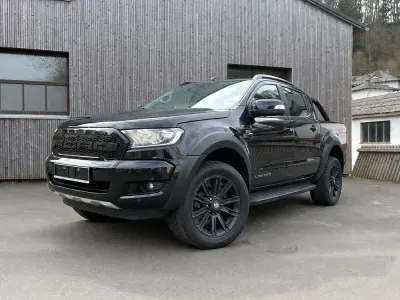 Brugt Ford Ranger Limited 200 HK (147 kW) 2019 Sort Pickup / Ladvogn