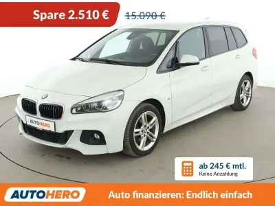 Gebraucht BMW 218 Gran Tourer M Sport 136 PS (100 kW) 2016 Weiß Van / Kleinbus