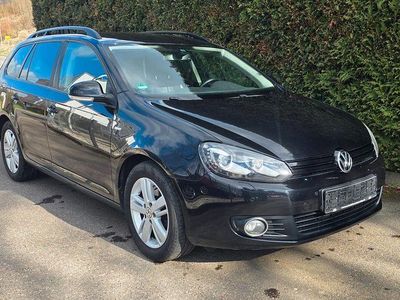 Gebraucht VW Golf VI Match 140 PS (102 kW) 2012 Schwarz Kleinwagen