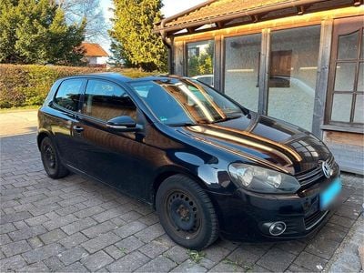 Usata VW Golf VI Comfortline 122 CV (89 kW) 2009 Nero Utilitaria