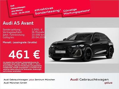 Gebraucht Audi A5 Edition .1 204 PS (150 kW) 2025 Schwarz Kombi