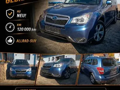 Gebraucht Subaru Forester Exclusive+ 147 PS (108 kW) 2015 Blau SUV