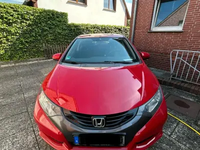 Brugt Honda Civic Sport 141 HK (103 kW) 2013 Rød Sedan