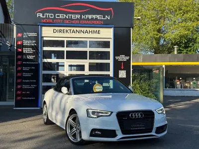 Gebraucht Audi A5 Cabriolet S-Line 211 PS (155 kW) 2012 Weiß Cabrio