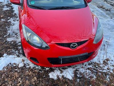 Gebraucht Mazda 2 75 PS (55 kW) 2009 Rot Kleinwagen