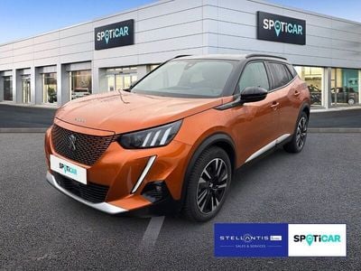 Gebraucht Peugeot e-2008 GT 100 kW (136 PS) 2022 Orange SUV