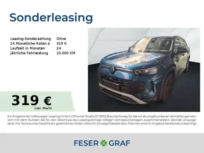 Gebraucht VW Tayron Life 150 PS (110 kW) 2025 Nightshade blue metallic SUV