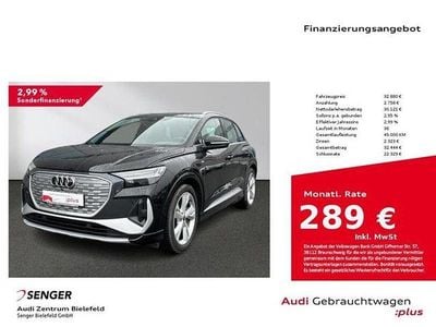 Gebraucht Audi Q4 e-tron Ambiente 210 kW (286 PS) 2022 Mythosschwarz metallic SUV