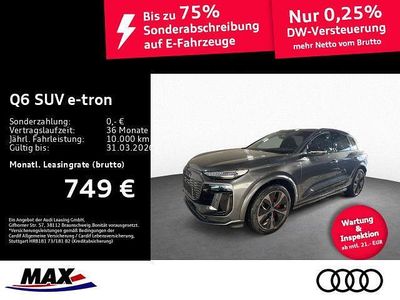 Neu Audi Q6 e-tron Performance 225 kW (306 PS) 2025 Grau SUV