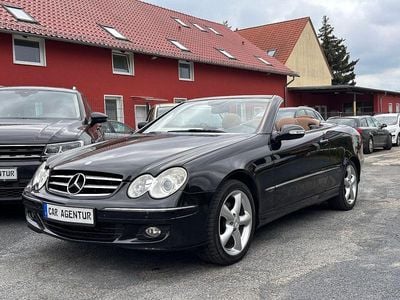 Gebraucht Mercedes CLK200 Avantgarde 184 PS (135 kW) 2007 Schwarz Cabrio