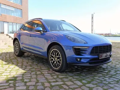 Gebraucht Porsche Macan S Diesel 258 PS (189 kW) 2015 Saphirblau SUV