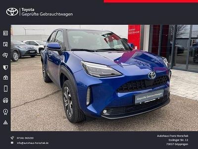 Usata Toyota Yaris Hybrid Connect Style 116 CV (85 kW) 2023 Blu