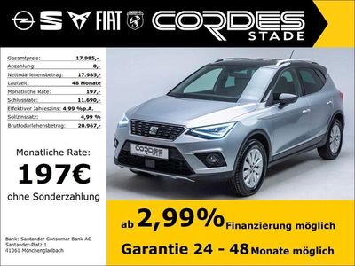 Gebraucht Seat Arona XCELLENCE 116 PS (85 kW) 2019 Silber SUV