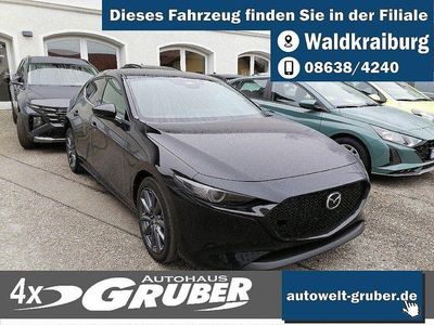 Jet black Neu 2025 Mazda 3 Exclusive-Line Limousine | 28.599 €