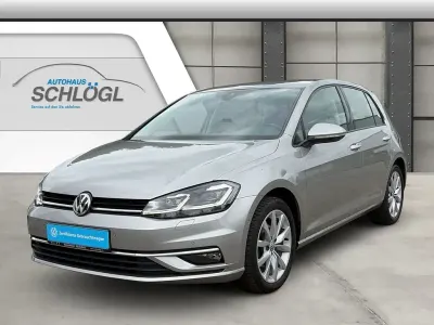 Gebraucht VW Golf VII Highline 150 PS (110 kW) 2017 Tungsten silver metallic (metallic) Limousine