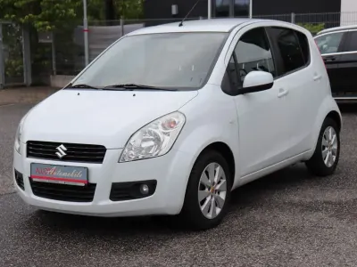 Gebraucht Suzuki Splash Club 86 PS (63 kW) 2009 Weiß Kleinwagen