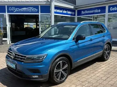 Gebraucht VW Tiguan IQ Drive 150 PS (110 kW) 2019 Blau SUV