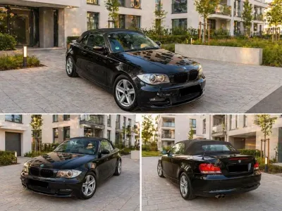Brugt BMW 125 Cabriolet Performance 300 HK (220 kW) 2008 Sort Cabriolet