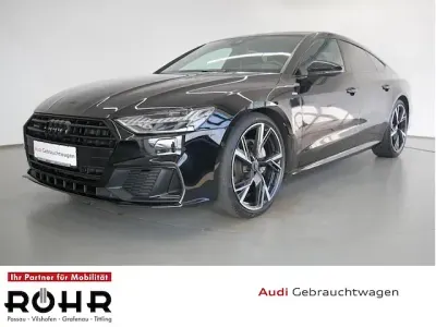 Gebraucht Audi A7 Sportback S-Line 265 PS (194 kW) 2023 Brillantschwarz Kleinwagen