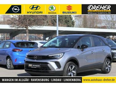 Gebraucht Opel Crossland X Edition 110 PS (80 kW) 2021 Kontrast grau (metallic) SUV