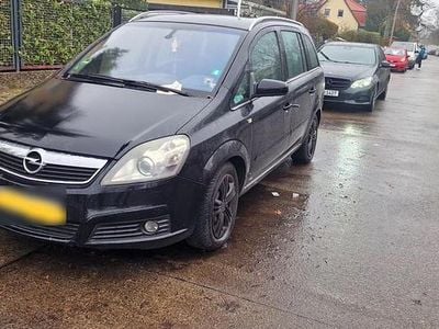 Gebraucht Opel Zafira 150 PS (110 kW) 2007 Schwarz Van / Kleinbus