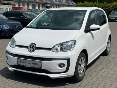 Gebraucht VW up! move up! 60 PS (44 kW) 2018 Weiß Kleinwagen