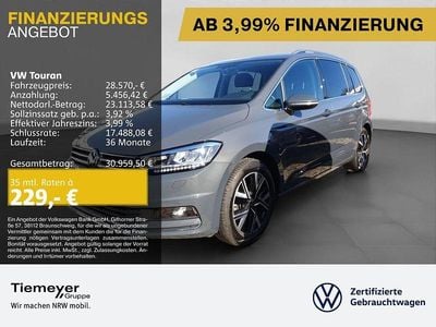Brugt VW Touran Highline 150 HK (110 kW) 2021 Grå MPV