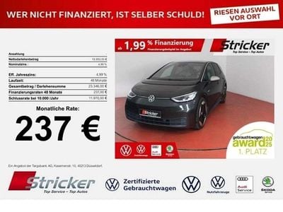 Second-hand VW ID.3 150 kW (204 CP) 2020 Gri Hatchback