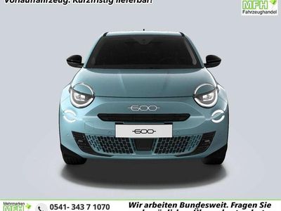 Nuova Fiat 600 La Prima 145 CV (106 kW) 2026 Blu SUV