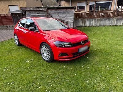 Usata VW Polo Trendline 80 CV (58 kW) 2021 Rosso Utilitaria