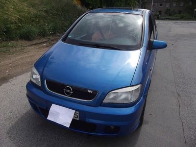 Gebraucht Opel Zafira OPC 192 PS (141 kW) 2002 Blau Van / Kleinbus