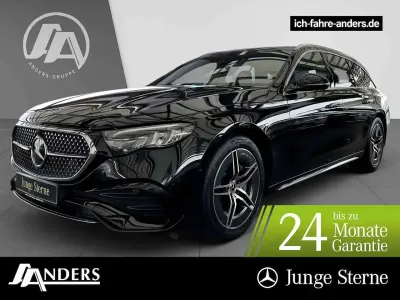 Brugt Mercedes E220 AMG 197 HK (144 kW) 2024 Sort Stationcar
