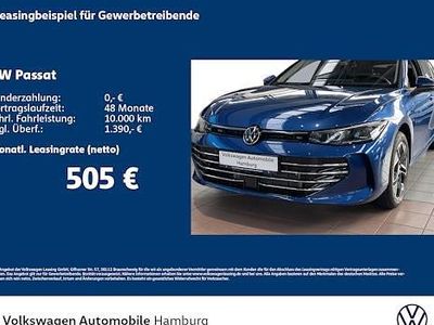 Blau Neu 2025 VW Passat Elegance Kombi | 72.500 €