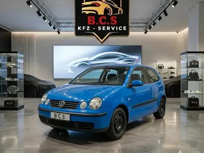 Gebraucht VW Polo 58 PS (42 kW) 2002 Blau Kleinwagen