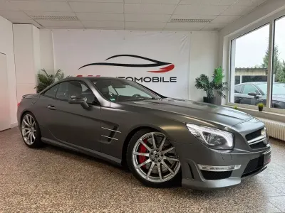 Brugt Mercedes SL63 AMG AMG 564 HK (414 kW) 2012 Grå Cabriolet