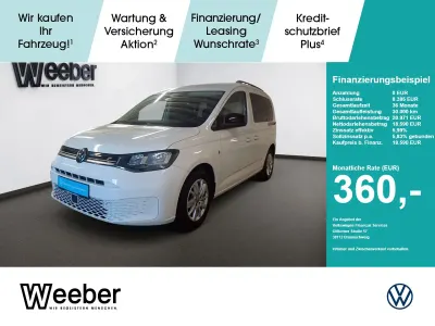 Gebraucht VW Caddy Life 102 PS (75 kW) 2021 Weiß Van / Kleinbus