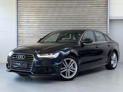 Brugt Audi A6 S-Line 272 HK (200 kW) 2016 Blå Sedan