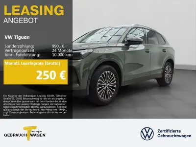 Gebraucht VW Tiguan Goal 150 PS (110 kW) 2025 Grün SUV