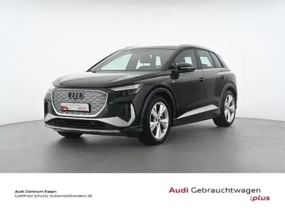 Gebraucht Audi Q4 e-tron S-Line 150 kW (204 PS) 2023 Schwarz SUV
